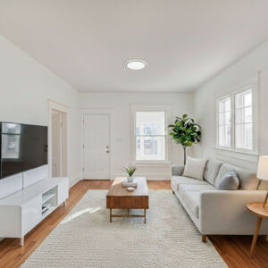 Virtually Staged with AI for Illustrative purposes only